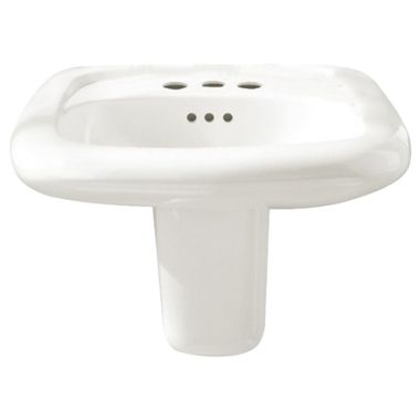 Click here to see American Standard 0954.000.020 American Standard 0954.000.020 Murro Wall-Mount Lavatory Sink, White