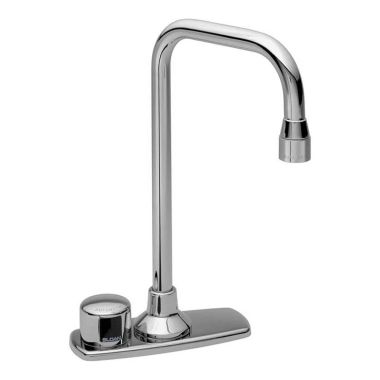 Click here to see Sloan 3365428 Sloan ETF-770-4-P Hardwired-Powered Deck-Mounted Gooseneck Body Faucet (3365428)