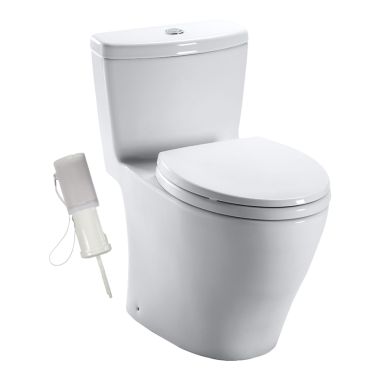Click here to see Toto MS654204MF#01 Toto MS654204MF#01 White Aquia Elongated One-Piece Toilet