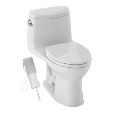 Click here to see Toto MS604114CEFRG#01 Toto MS604114CEFRG#01 Cotton White Ultramax II One-Piece Toilet