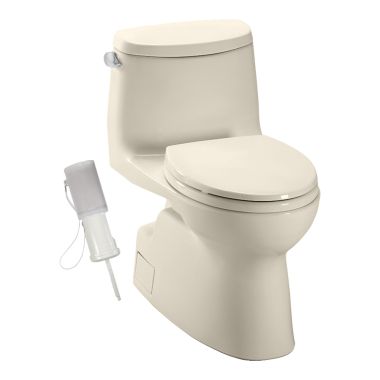 Click here to see Toto MS614114CEFG#12 Toto MS614114CEFG#12 Beige Carlyle II One-Piece Elongated Toilet