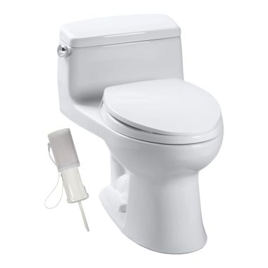 Click here to see Toto MS863113#11 Toto MS863113#11 Colonial White Supreme Elongated One-Piece Toilet