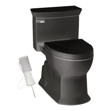 Click here to see Toto MS964214CEF#51 Toto MS964214CEF#51 Ebony Eco Soiree Elongated One-Piece Toilet