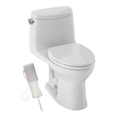 Click here to see Toto MS604114CUFG#01 Toto MS604114CUFG-01 White UltraMax II 1G One-piece Elongated Toilet