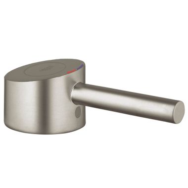 Click here to see Grohe 46594EN0 Grohe 46594EN0 Lever Handle, Brushed Nickel 