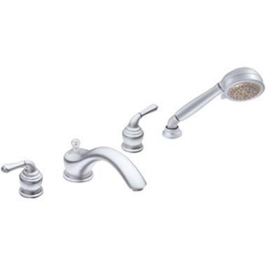Click here to see Moen T953PM Moen T953PM Monticello Roman Tub Faucet w/Hand Shower