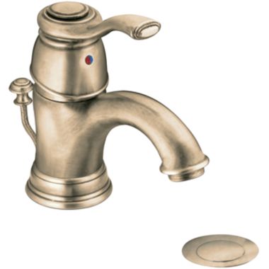 Click here to see Moen 6102AZ Moen 6102AZ Single Handle Low Arc Bathroom Faucet