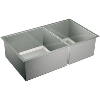 Click here to see Moen 22379 Moen 22379 Lancelot Undermount Stainless Steel Double Bowl Kitchen Sink 16 Gauge