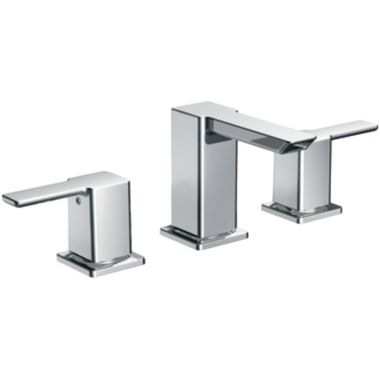 Click here to see Moen CAT6720 MOEN CAT6720 90 DEGREE TWO HANDLE LAVATORY FAUCET TRIM WIDESPREAD CHROME