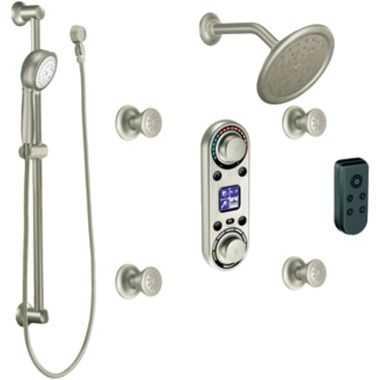 Click here to see Moen 295BN Moen 295BN IO/Digital Vertical Spa Brushed Nickel