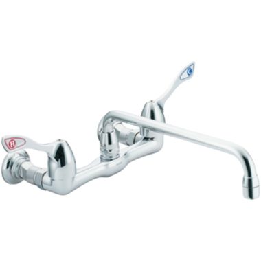 Click here to see Moen CA8119 Moen CA8119 Commercial Multi-Purpose Wall-Mounted Two-Handle Faucet (Chrome)