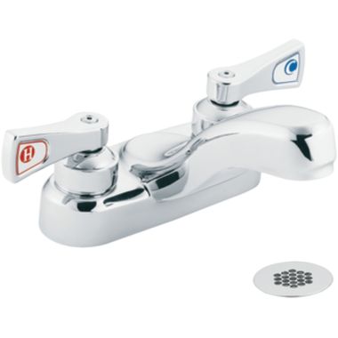 Click here to see Moen CA8218 Moen CA8218 Chrome Brass Sink Faucet Two Lever Handle 4