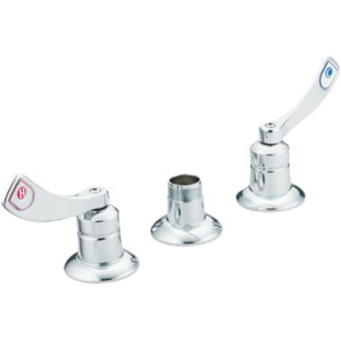 Click here to see Moen CA8229 Moen CA8229 Chrome Brass Sink Faucet Two Wrist Blade Handle 8