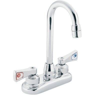 Click here to see Moen CA8270 Moen CA8270 Chrome Brass Bar/Pantry Faucet Two Lever Handles 4