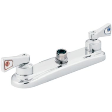 Click here to see Moen CA8280 Moen CA8280 Chrome Brass Kitchen Faucet Two Lever Handles 8