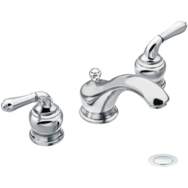 Click here to see Moen CA84240 Moen CA84240 Two-Handle Low Arc Bathroom Faucet