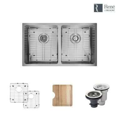 Click here to see Elkay R1-1022D-14 Rene By Elkay R1-1022D-14 Undermount 3/4