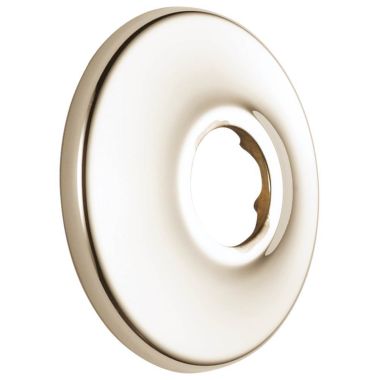 Click here to see Delta RP6025PN Delta Single-Function Shower Flange, Brass - Polished Nickel (RP6025PN)