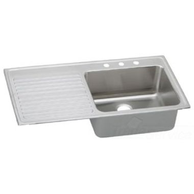 Click here to see Elkay ILGR4322R2 Elkay Lustertone Classic Stainless Steel 43