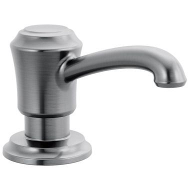 Click here to see Delta RP100735AR DELTA RP100735AR CASSIDY SOAP / LOTION DISPENSER ARCTIC STAINLESS