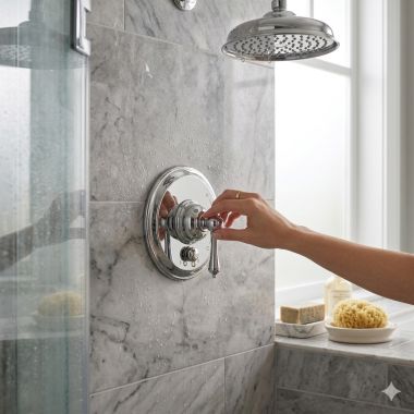 Click here to see Danze D500457T Danze Opulence Valve-Only Trim Kit With Diverter, Treysta Pressure Balance Trim, Chrome - D500457T