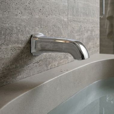 Click here to see Toto TS970E#CP Toto TS970E Polished Chrome Guinevere Wall Spout