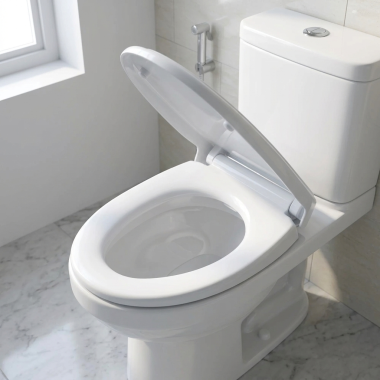 Click here to see TOTO USA INC SS154#01 TOTO Traditional SOFTCLOSE Elongated Toilet Seat, Cotton White - SS154#01 