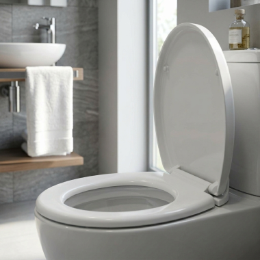 Click here to see TOTO USA INC SS204#11 TOTO SOFTCLOSE Elongated Toilet Seat and Lid, Colonial White - SS204#11