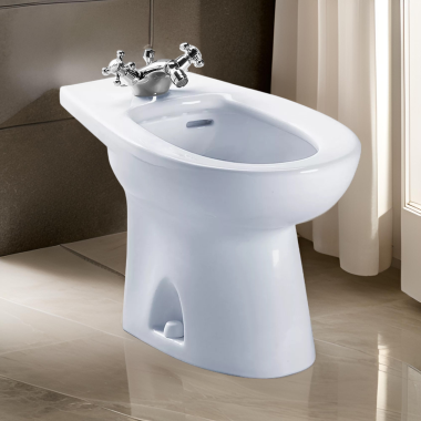 Click here to see Toto BT500AR#01 Toto BT500AR Cotton White Piedmont Bidet, Deck Mount