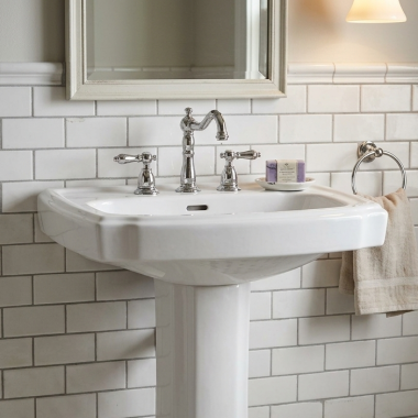 Click here to see Toto LT972.8#11 TOTO Guinevere Pedestal Lavatory Sink, 8