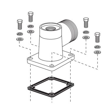Click here to see Ridgid 88537 Ridgid 88537 Kit, Discharge Flange TP5500