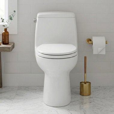 Click here to see Toto MS854114EG#01 TOTO Eco UltraMax One-Piece Elongated Bowl Toilet with SoftClose Seat, CEFIONTECT, E-Max, 1.28GPF, Cotton White - MS854114EG#01