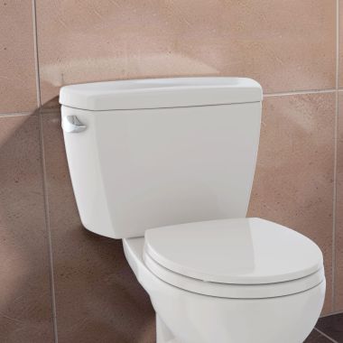 Click here to see Toto ST743SD#12 TOTO Drake Insulated Toilet Tank, Left-Hand Trip Lever, 1.6 GPF, Sedona Beige - ST743SD#12