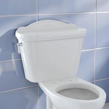 Click here to see Toto ST754S#11 TOTO Whitney Toilet Tank and Cover Only, Left-Side Trip Lever, Colonial White - ST754S#11