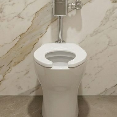 Click here to see TOTO USA INC SC534#01 Toto SC534#01 Commercial Elongated Toilet Seat - Cotton White 