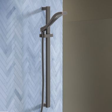 Click here to see Delta 57051-RB Delta Dryden Single-Setting Slide Bar Hand Shower, Touch-Clean, 1.75 GPM, Venetian Bronze  - 57051-RB