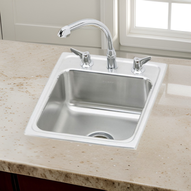 Click here to see Elkay LH1720C Elkay LH1720C Gourmet Stainless Steel Single Bowl Sink Package