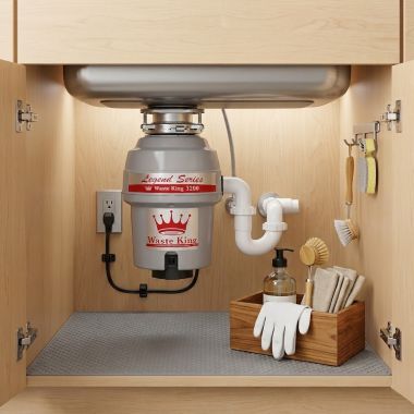 Click here to see Waste King L-3200 Waste King L-3200  3/4 Hp Garbage Disposal With Cord