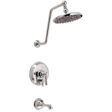 Click here to see Danze D502057PNVT Danze D502057PNVT Polished Nickel Opulence Single Lever Handle Tub/Shower Trim