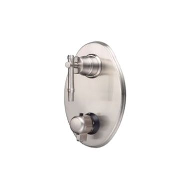Click here to see Danze D560145BNT Danze D560145BNT Brushed Nickel South Sea Thermostatic Shower Trim