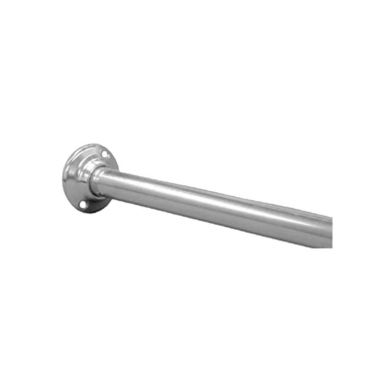 Click here to see Jones Stephens S02071 Jones Stephens S02071 5-foot Shower Rod With Flange and Screws