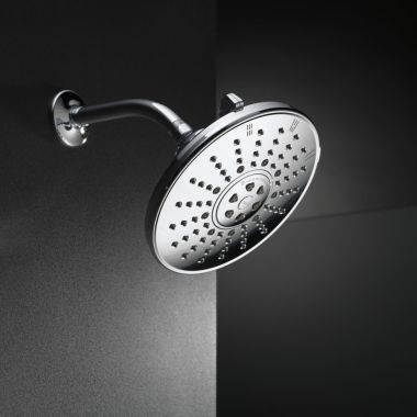 Click here to see Delta 52680-RB Delta 3-Setting Round Raincan Shower Head, 2.5 GPM, Venetian Bronze - 52680-RB