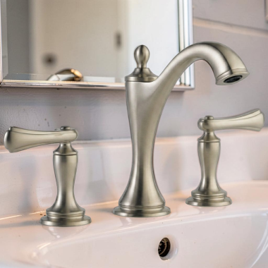 Click here to see BRIZO HL5385-BN Brizo Charlotte Lever Handle Kit for Widespread Lavatory & Bidet, Brushed Nickel - HL5385-BN