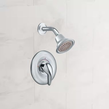 Click here to see Moen TL2302ST Moen Villeta Posi-Temp Single-Handle Shower Faucet, One-Function, 2.5 GPM, Lever Handle, Satin Nickel - TL2302ST 