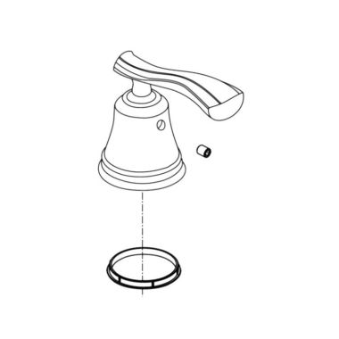 Click here to see Delta RP71240 DELTA RP71240 PART TWO METAL LEVER HANDLE KIT CHROME