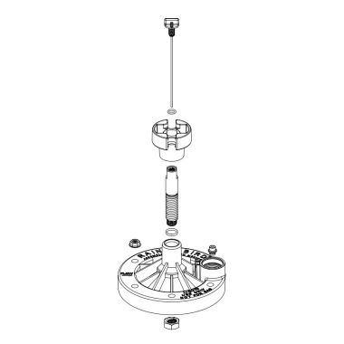 Click here to see Rainbird BONNET1502 Rain Bird Bonnet Assembly for 150-PEB and 200-PEB Irrigation Valves - 20936702 (BONNET1502)