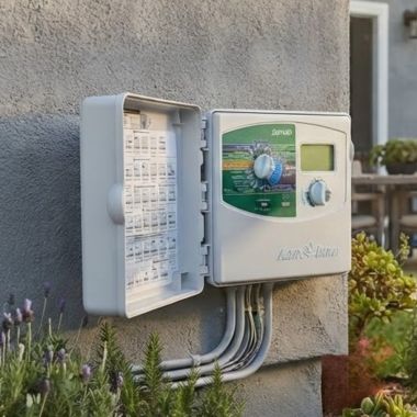 Click here to see Rainbird ESPLXD Rain Bird 2-Wire Decoder Irrigation Controller, Modular 50–200 Station Capacity, FloManager Flow Control, Outdoor Commercial Smart Timer - ESP-LXD