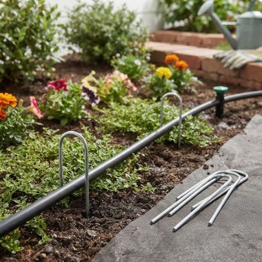 Click here to see Rainbird GS50/10PK Rain Bird Galvanized Drip Stake For Drip Irrigation Tubing, 1/2