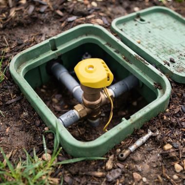 Click here to see Rainbird I5LRC Rain Bird 1-Piece Body Quick Coupling Valve with Yellow Locking Rubber Cover, International Model, 1