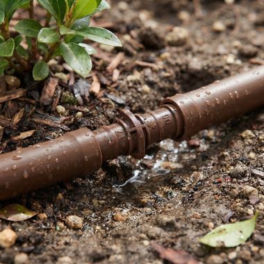 Click here to see Rainbird XFFCOUP Rain Bird XF 17mm x 17mm Insert Fitting Series Coupling Adapter - XFF-COUP (X36370)